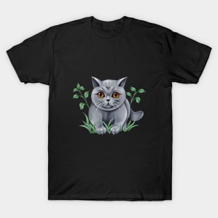 British gray cat T-Shirt